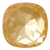 Dreamtime Crystal DC 4487 Large Cushion Cut Square Fancy Stone 27mm Crystal Tuscan Yellow Lux