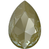 Swarovski 4327 Large Pear Shaped Fancy Stone Crystal Herbal Green Lux 30x20mm