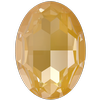 Dreamtime Crystal DC 4127 Large Oval Fancy Stone Crystal Tuscan Yellow Lux 30x22mm