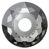 Swarovski 3188 Xirius Lochrose Crystal Urban Grey 3mm