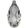 Swarovski 6010 Briolette Pendant Crystal Urban Grey 11x5.5mm