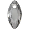 Swarovski 6437 Marquise Cut Pendant Crystal Urban Grey 11.5 mm 
