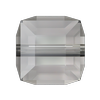 Swarovski 5601 Cube Bead Crystal Urban Grey 6mm