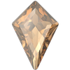 Dreamtime Crystal DC 4711 Deltoid Fancy Stone Crystal Golden Shadow 10mm