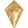 Dreamtime Crystal DC 4711 Deltoid Fancy Stone Crystal Tuscan Yellow Lux 14mm