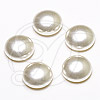 Swarovski 5817 1/2 Drilled Cabochon Pearl Cream 10mm