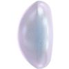Swarovski 5817 1/2 Drilled Cabochon Pearl Dreamy Blue 8mm