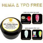 Tino Vo 3D Gelly, White 15 Grams