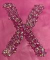 Dreamtime Crystal Sticker Greek Letter Chi, 25mm Height