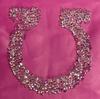 Dreamtime Crystal Sticker Greek Letter Omega , 25mm Height