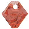 Dreamtime Crystal 6301 Top Drilled Bicone Pendant Padparadscha 6mm