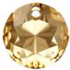 Dreamtime Crystal DC 6430 Classic Cut Pendant Crystal Golden Shadow 10mm