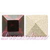 Dreamtime Crystal DC 4428 Square Fancy Stone Dark Siam 2mm