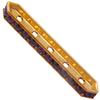 Dreamtime Crystal DC 77730 Rondelle Spacer Bars 5 Hole Amethyst/Gold