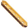 Dreamtime Crystal DC 77730 Rondelle Spacer Bars 5 Hole Burgundy/Gold