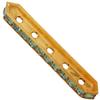 Dreamtime Crystal DC 77730 Rondelle Spacer Bars 5 Hole Erinite/Gold