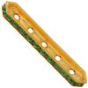 Dreamtime Crystal DC 77730 Rondelle Spacer Bars 5 Hole Fern Green/Gold