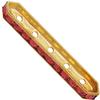 Dreamtime Crystal DC 77730 Rondelle Spacer Bars 5 Hole Padparadscha/Gold