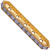 Dreamtime Crystal DC 77730 Rondelle Spacer Bars 5 Hole Provence Lavender/Gold