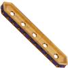 Dreamtime Crystal DC 77730 Rondelle Spacer Bars 5 Hole Purple Velvet/Gold