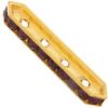 Dreamtime Crystal DC 77725 Rondelle Spacer Bars 4 Hole Burgundy/Gold