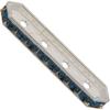 Dreamtime Crystal DC 77725 Rondelle Spacer Bars 4 Hole Montana/Silver