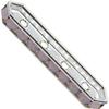 Dreamtime Crystal DC 77725 Rondelle Spacer Bars 4 Hole Rose Water Opal/Silver