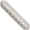 Dreamtime Crystal DC 77725 Rondelle Spacer Bars 4 Hole Silver Shade/Silver