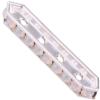Dreamtime Crystal DC 77725 Rondelle Spacer Bars 4 Hole White Opal/Silver