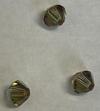 Dreamtime Crystal DC 5328 Bicone Bead Aqua Summer Blush 4mm