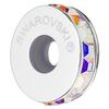 Swarovski 81001 13mm BeCharmed Pave Stopper Crystal AB/Silver