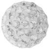 Dreamtime Crystal 86601 Cabochon Pavé Crystal on White 10mm