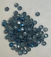 3mm Iron On BlueRhinestuds 