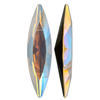 Swarovski 4200 Navette Rhinestones 48 x 13 White Opal Shimmer