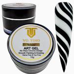 Tino Vo Art Gel White Big Jar 15g