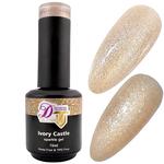 Tino Vo Sparkle Gel Polish, Ivory Castle