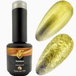 Tino Vo Color Gel Polish, Golden Pearlescent Oyster Gel