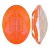 Bling! 4120 Oval Fancy Stone Orange EN 14x10 mm