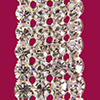 Metal Set Rhinestone Banding