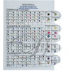 Swarovski 2058 Rhinestones FlatBack Special Coatings Color Chart