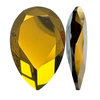 Dreamtime Crystal DC 4327 Large Pear Shaped Fancy Stone Crystal Dorado Unfoiled 30x20mm