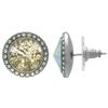 Crystalized with Dreamtime Crystal Stud Earrings for Dance Crystal Gold Patina/Crystal AB 17mm