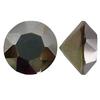 Bling! 1088 Round Pointed Back Chatons Jet Metallic ss39