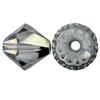 Swarovski 5328 Bicone Bead Crystal Stormy 6mm