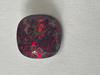 Bling! 4470 Crystal Square Cushion Faceted Fancy Stone, Light Siam Rose Crackle 12mm