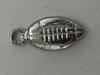 Mini Football Charm Silver
