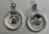 Empty Pendant for Dreamtime Crystal Rhinestones Imitation Rhodium 12mm