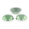 Iron On Domed Metal Nailheads 4mm Light Green (Pearl Studs)