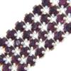 Metal Set Rhinestone Banding 4 Row