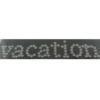 Rhinestone Sticker Word - Vacation